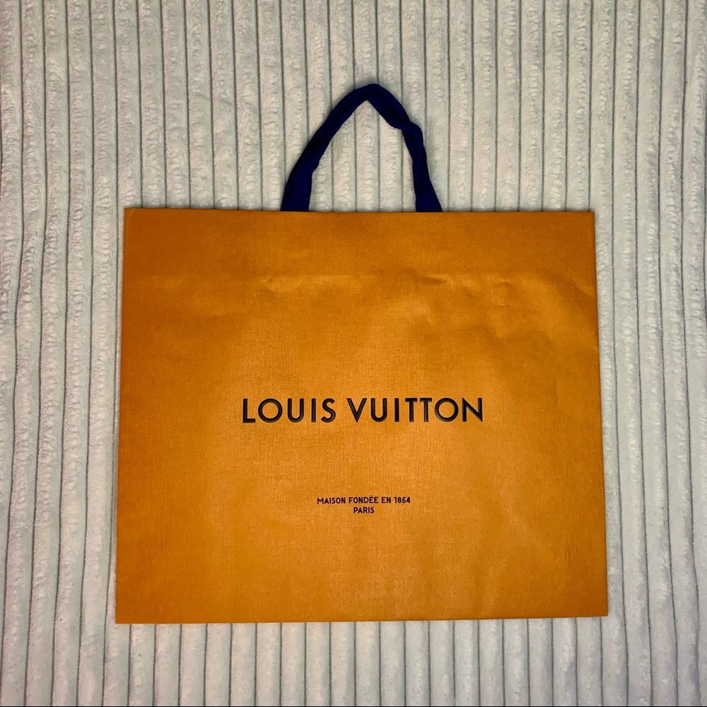 LOUIS VUITTON Large Empty Shopping Gift Bag